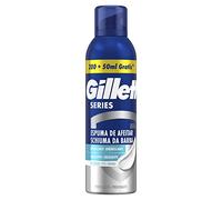 Gillette Series Espuma de Afeitar Refrescante para Hombre, 250ml | para Piel Sensible, con Eucalipto, Protección Total Ante La Irritación Después del Afeitado