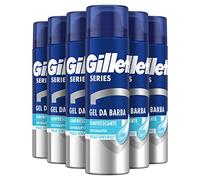 Gillette Series Gel de Afeitar Refrescante para Hombre, 6x200ml