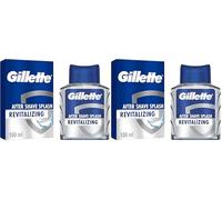 Gillette Series Loción para Después del Afeitado Splash, Fragancia Revitalizante, 100 ml (Paquete de 2)