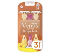 Gillette Venus 3 Dragonfruit Maquinillas de Afeitar Desechables, Pack de 3 (Paquete de 8)