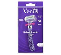 Gillette Venus - Afeitadora para mujer, extra suave, recarga de 5 cuchillas y mango reutilizable, giratorio, diseñada para deslizarse en todas las curvas del cuerpo, afeitado suave incluso en zonas