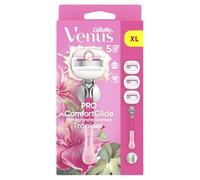Gillette Venus Afeitadora Pro ComfortGlide Tropical para mujer con aroma a granada y cuchillas de repuesto