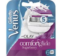 Gillette Venus Comfortglide Hoja de afeitar femenina Sugarberry Olay 2en1