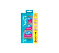 Gillette Venus Comfortglide Spa Breeze - Afeitadora para mujer y maquinilla de afeitar de repuesto de 4 piezas