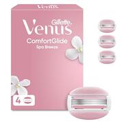 Gillette Venus Comfortglide Spa Breeze Recambios Para Maquinilla Para Mujer, Pack De 4, 3 Hojas Incorporadas Para Una Depilación Suave, Apurada Y Duradera