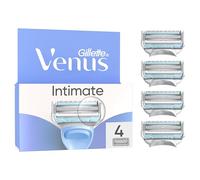 Gillette Venus Cuchillas de Afeitar Mujer para Ingles Y Zona Íntima, Pack de 4 - Recambios Originales, Depilación del Vello Púbico sin Irritación, Apto para Áreas Sensibles