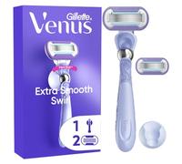 Gillette Venus Deluxe Smooth Swirl Afeitadora, 1 Mango, 2 Recambios De Cuchillas, 5 Hojas, Afeitado Suave