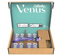 Gillette Venus Deluxe Smooth Swirl Afeitadora De Mujer - 9 Cuchillas, 5 Cuchillas Resistentes, Para Ofrecer Una Piel Suave Larga