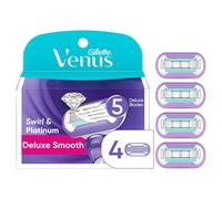 Gillette Venus Extra Smooth Whirl Women's Razor Blade Ritchings - 4 conteggio