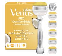 Gillette Venus Pro Comfortglide Maquinilla de Afeitar Mujer con 6 Recambios