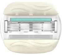 Gillette Venus Pro ComfortGlide Sensitive - Maquinilla de afeitar para mujer con un toque de aloe vera, 6 cuchillas de repuesto, mango de metal duradero y soporte de ducha