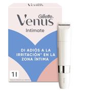 Gillette Venus Rasuradora Mujer Zona Íntima, Depiladora para Vello Y Piel de La Zona Íntima con Aletas Protectoras para Una Depilación Suave, Recorta Y Afeita El Vello Púbico en Seco Y en Mojado