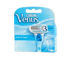 Gillette Venus recambios de cuchillas de afeitar 4 uds para mujeres
