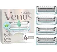 Gillette Venus Satin Care Aloe Vera 4 Cuchillas De Afeitar - NUEVO (497)