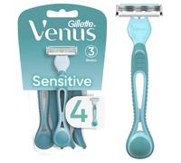 Gillette Venus simplemente 3 Sensitive Women's Desechable Maestra de 1 con 4 maquinillas de afeitar