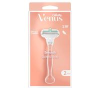 Gillette Venus Smooth Sensitive - Maquinilla de afeitar con 2 cabezales de repuesto