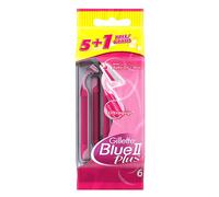 Blue II Plus 6 Maquinillas Desechables