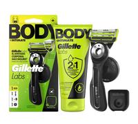 GilletteLabs Body 1UP + Limpiador, Afeitadora Corporal para Hombre, Máquina de Afeitar para Cuerpo, Set de Cuidado Corporal con Limpiador.