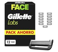 GilletteLabs Cuchillas de Afeitar Hombre, Pack de 12