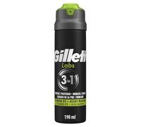 GilletteLabs Gel de Afeitar con Espuma Rápida, 198ml | Refresca, Calma Y Protege contra La Irritación, Fácil Aclarado, Fragrancia Ligera, Apto para Piel Sensible