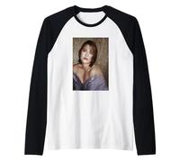 Gillian Anderson Dana Scully Los Archivos X de Michael Grecco Camiseta Manga Raglan