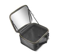 Gillian Jones MAP - Caja de maquillaje grande de lujo, color negro