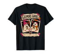 Gilmore Ghouls Where You Haunt Fall Ghost Lindas Chicas Espeluznantes Camiseta
