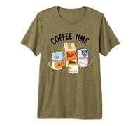 Gilmore Girls Coffee Time Cup Logo Collection Camiseta Premium