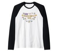 Gilmore Girls Dragon Fly Inn Chalk Floral Heart Camiseta Manga Raglan