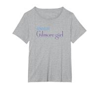 Gilmore Girls Honorary Gilmore Girl Camiseta, Mujer Tallas Grandes, Gris Jaspeado, 5XL Grande