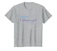 Gilmore Girls Honorary Gilmore Girl Camiseta, Niños, Gris Jaspeado, 10 años