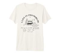 Gilmore Girls I Live in a Two Worlds Camiseta Premium