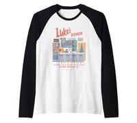 Gilmore Girls Inside Luke's Diner Camiseta Manga Raglan