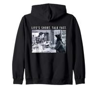 Gilmore Girls Life'S Shirt. Talk Fast. Luke and Lorelai Sudadera con Capucha