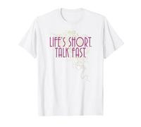 Gilmore Girls Life'S Short Camiseta, Hombre, Blanco, 3XL