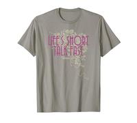 Gilmore Girls Life'S Short Camiseta, Hombre, Pizarra, XL