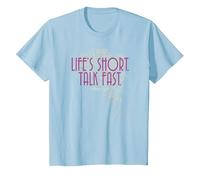 Gilmore Girls Life'S Short Camiseta, Niños, Azul Bebé, 2 años