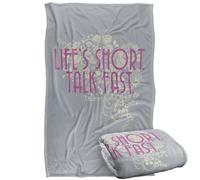 Gilmore Girls Life'S Short Manta súper suave con tacto sedoso - 91 x 147 cm