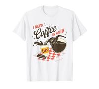 Gilmore Girls Mother's Day I Need Coffee In An IV Camiseta