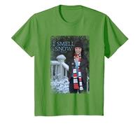 Gilmore Girls Smell Snow Navidad Camiseta, Niños, Hierba, 2 años