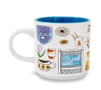 Gilmore Girls Stars Hollow Allover Icons Ceramic Stacking Mug | Holds 13 Ounces