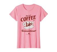Gilmore Girls The Best Coffee Camiseta, Mujer, Rosado, S