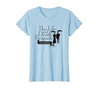 Gilmore Girls The Life and Death Brigade Camiseta, Mujer, Azul Bebé, L