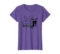 Gilmore Girls The Life and Death Brigade Camiseta, Mujer, Morado Jaspeado, XS