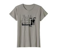 Gilmore Girls The Life and Death Brigade Camiseta, Mujer, Pizarra, M