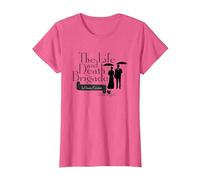 Gilmore Girls The Life and Death Brigade Camiseta, Mujer, Rosa Jaspeado, S