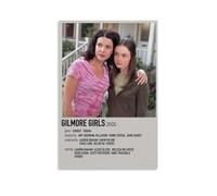 Gilmore GirlsArt - Pintura decorativa impermeable y resistente a las manchas, sala de estar, estudio, cafetería, pintura de pared, instalación gratuita, fácil de limpiar, opción de regalo preferida