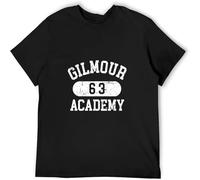 Gilmour Academy 63 - Rock Music 70' Disco Mens Cotton T-Shirt Black XXL