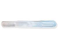 GIMA 25513 Depresores de lengua transaprent de plástico, uso para adultos/pediátricos, no estériles (paquete de 100), espátulas de lengua, palitos de lengua, piruleta de lengua