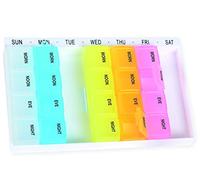Gima 25761 pastillero semanal X 4 Easy, Inglés